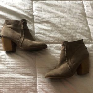 Brown booties